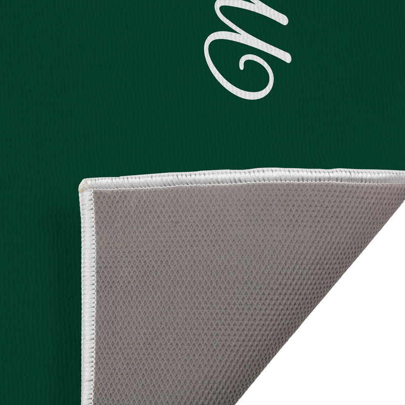 Paillasson Merry Christmas, L 17 po x L 24 po, Evergreen