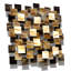 Mood Glass And Metal Wall Sculpture