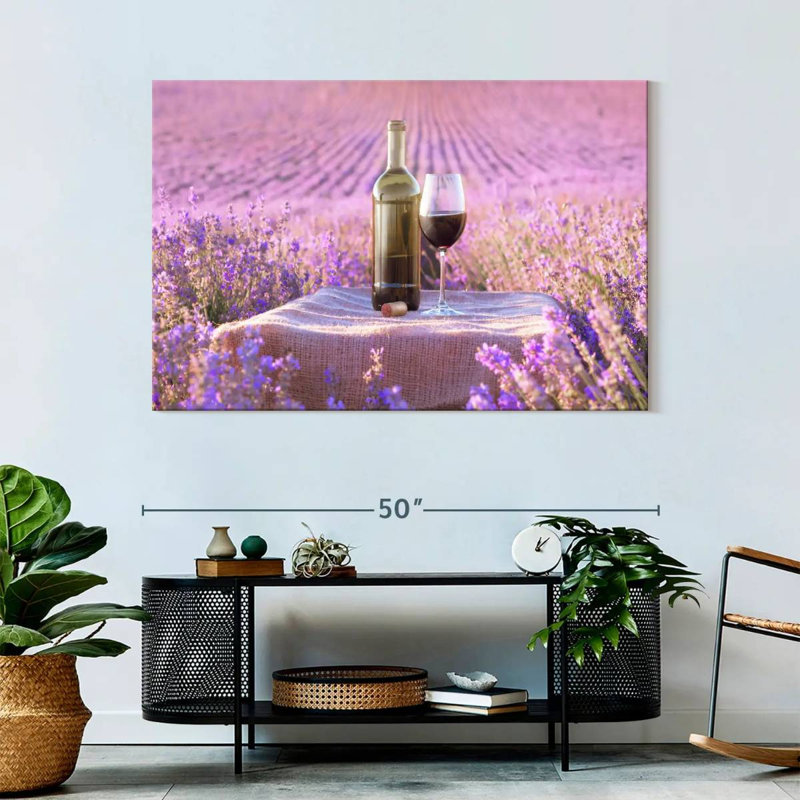 Yarlin Wine Romance, 32" H x 48" W