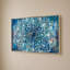 Mandala en bleu II par Danhui Nai - impression sur toile-237056578-237056591