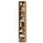 Gracyn 8-Tier Narrow Bookshelf With Adjustable Shelves-2137199425-2116139486