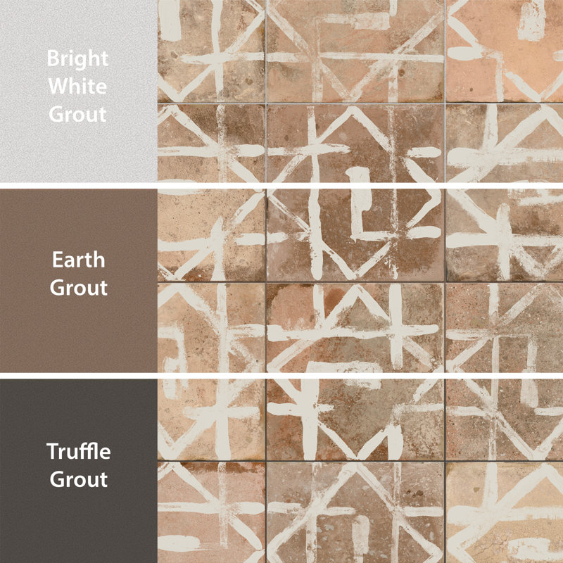 Kings Alora 17-5/8 In. X 17-5/8 In. Ceramic Floor And Wall Tile