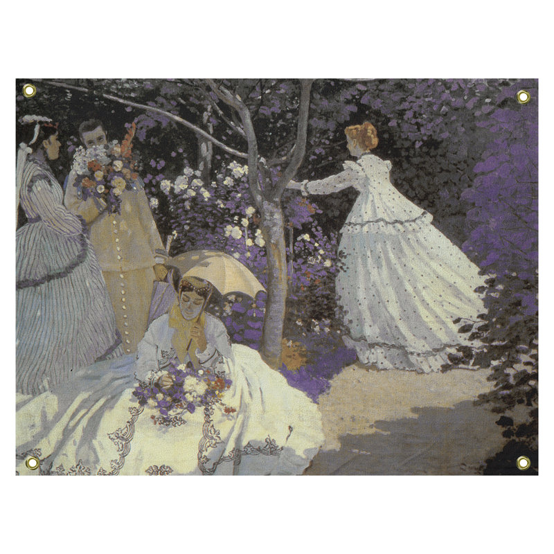 Tapisserie de jardin pour femmes Mane, H 37,5 po x l 27,5 po, Mauve