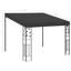 Ophelia & Co. Wand-Pavillon 3X3x2,5 M Anthrazit-114455804