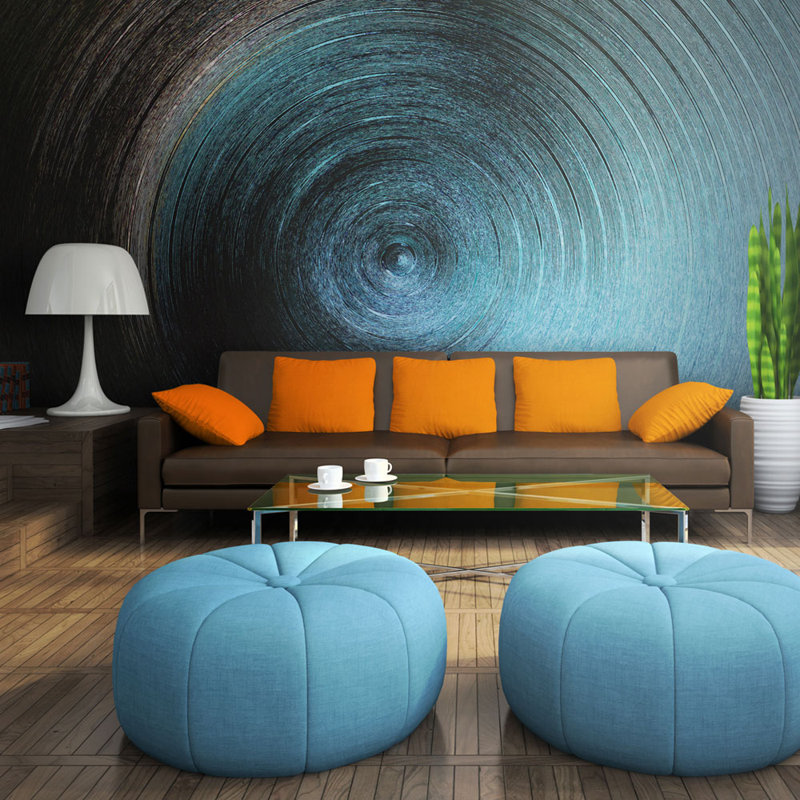 Water Swirl 3.09m x 400cm Wallpaper, 350 cm x 270 cm