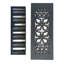 Grille et persienne 12 po x 4 po-12494471