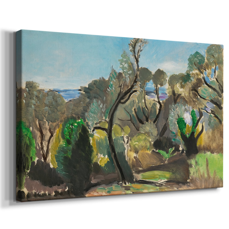Olive Trees / Landscape-Henri Matisse-Gallery Wrapped Canvas-c. 1920s, 24 x 36
