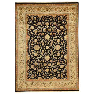 Oriental Area Rug in Gold