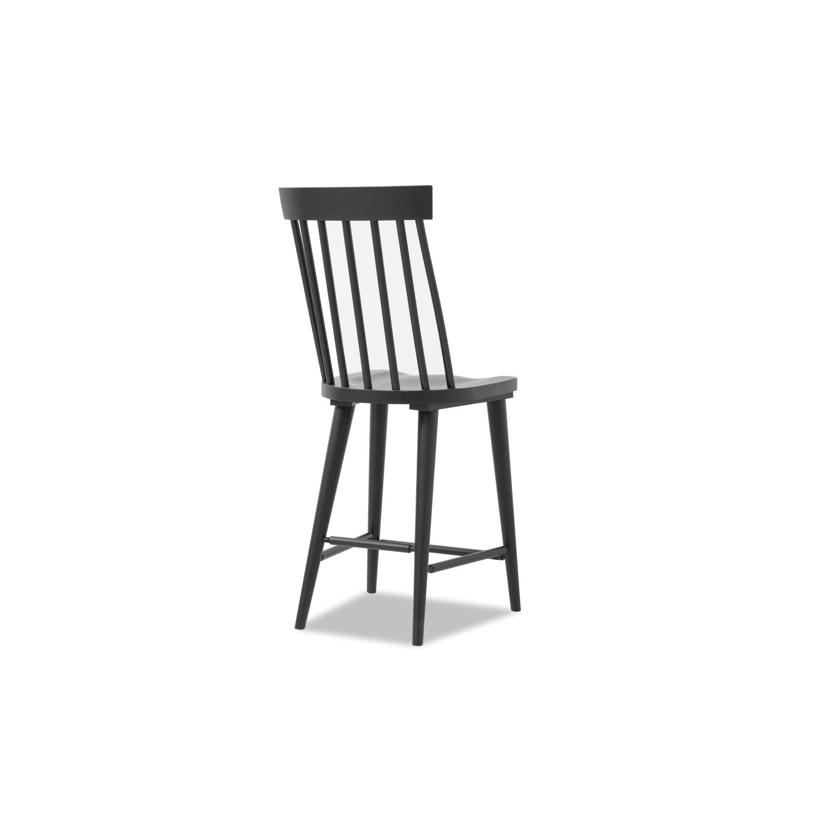 Mya Windsor Counter Stool, Black