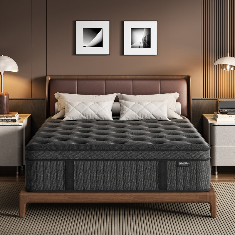 Medium Cooling Memory Foam Hybrid Mattress, Twin, 10"