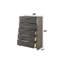 Commode grise, commode grise