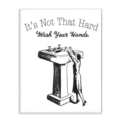 " Not That Hard Bathroom Funny "