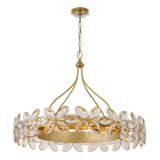Marbella 14-Light Chandelier in Gold Shimmer by Breegan Jane