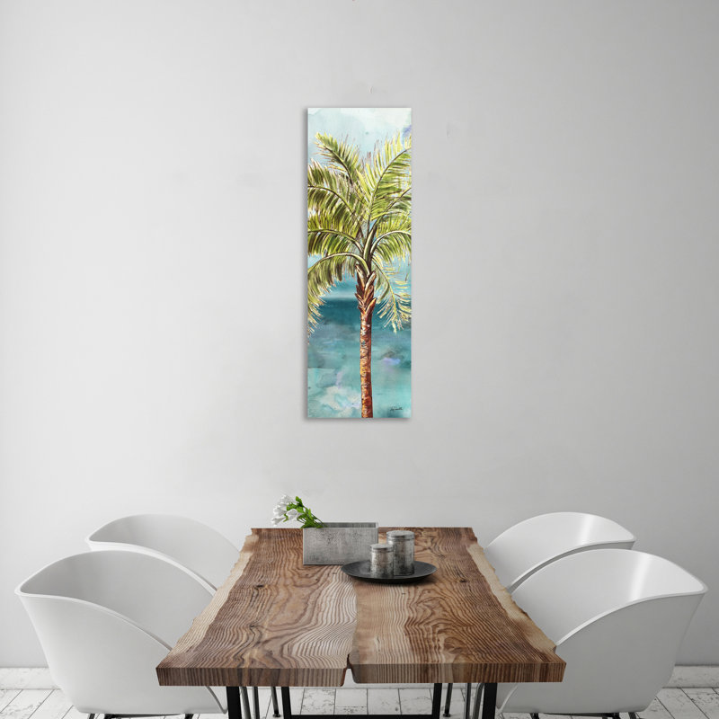 Tropical Palm: Queen II - impression sur toile tendue, H 45 po x l 15 po x P 1,5 po