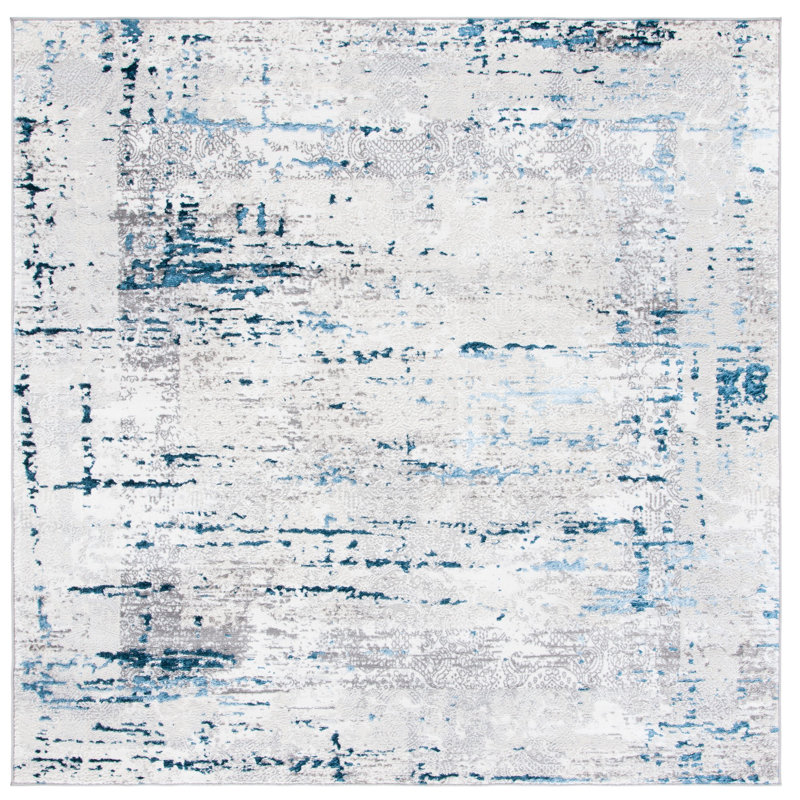 Amelia Performance Rug, Square 6'7"