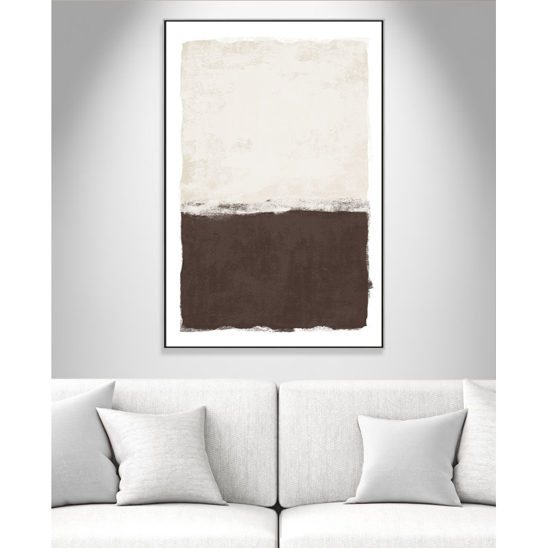 «Chocolat trempé II» par Natalie Carpentieri, Flottant argenté, L 41,5 po x H 61,5 po