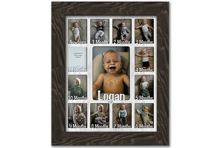 Baby First Year Picture Frame