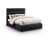 Tissu chenille noir