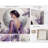 Lilac Moon Silence Wrapped Canvas Wall Art-1362130560