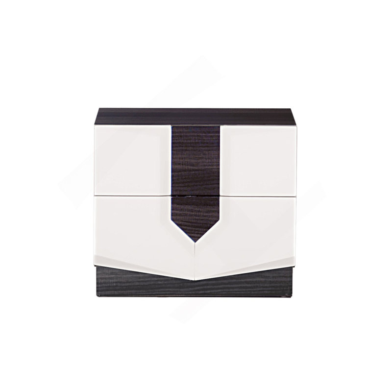Table de chevet VIOS ZEBRA WHITE HG
