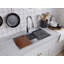 31.5 Inch Drop-in Stainless Steel Workstation Kitchen Sink-707508863