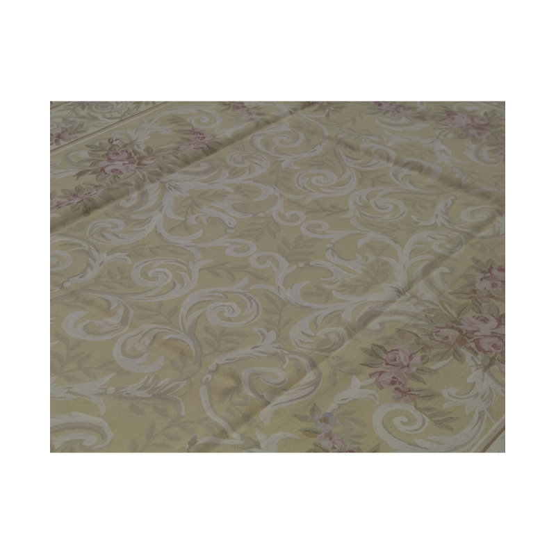 Wool Area Rug, Rectangle 9' x 12'2"