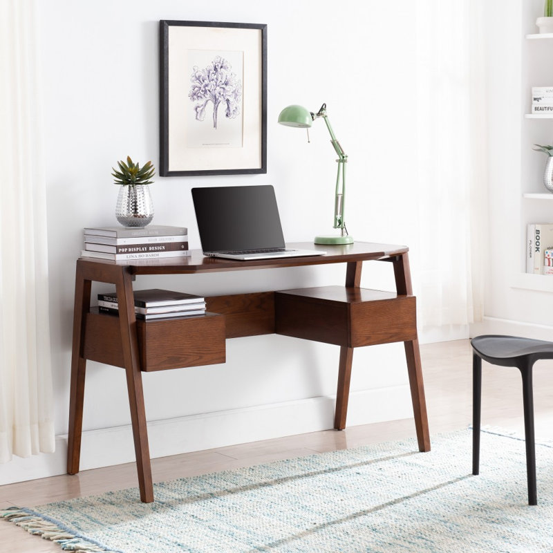 Jarodd Writing Desk, Tobacco Brown