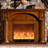 Solid Wood Electric Fireplace-2084817731