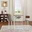 Bar Table, Equipped With 2 Bar Stools , With Backrest And Partition-1134642931