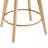 Uniondale Swivel Upholstered 26.2'' Counter Stool with Rattan Cane Back and Solid Wood Frame-1654579977