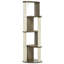 Arbre à chat d'angle moderne, tour à plusieurs niveaux avec poteaux à griffer, sisal, blanc crème-223351325