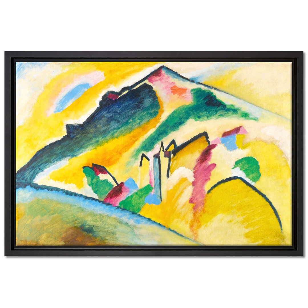 Wassily Kandinsky - Herbstlandschaft - Leinwandbild Im Schattenfugenrahmen Kunstdruck