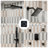 Rainfall Symphony 4-Funtion 12inch Dual Shower Head Shower System with Handheld and Body Jets