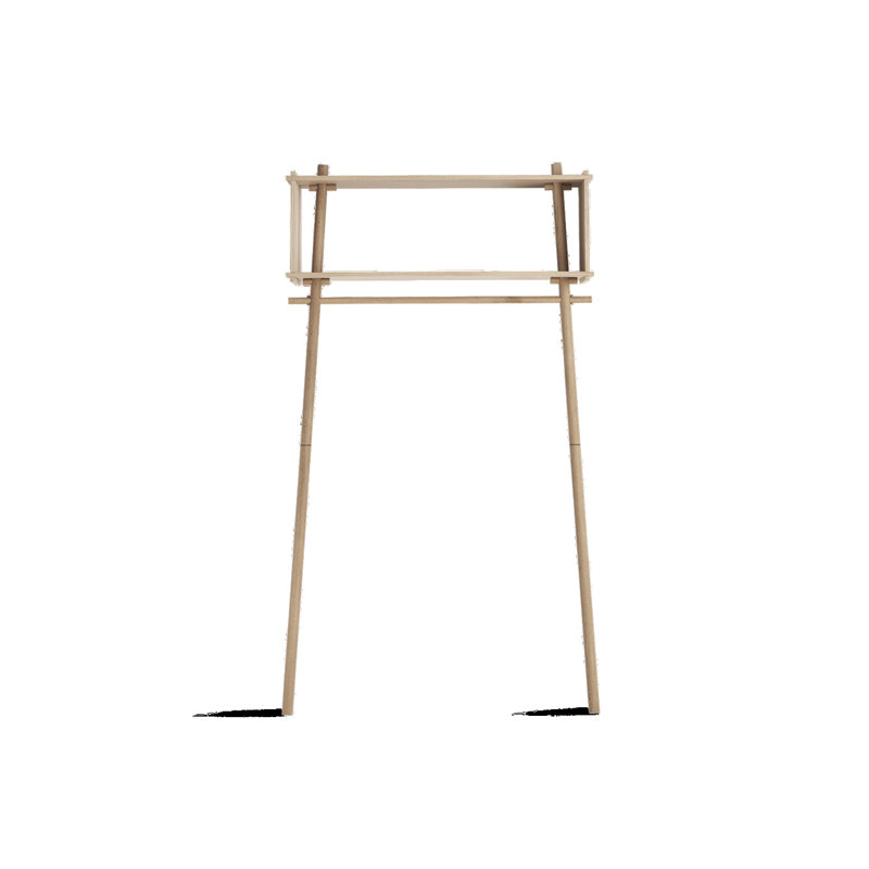 Tojbox Wardrobe (Small), White Oak