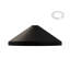 19cm H Metal Cone Lamp Shade ( Screw On )-1797270575