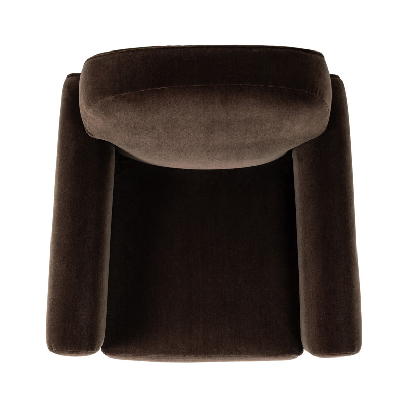 Draper Upholstered Chair, Monte Chocolate