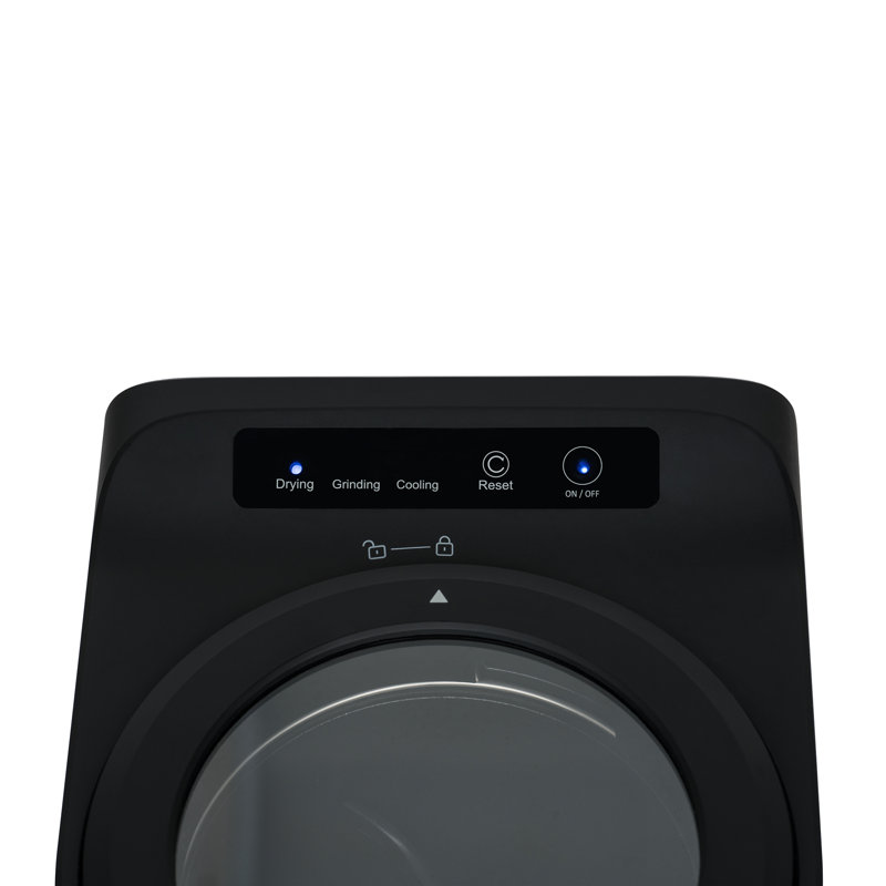 Luma Electric Kitchen Composter 2.5L Capacity Odorless Countertop Compost Bin, Lid Clear-View Window