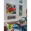 «Showroom automobile» - Impression sur toile tendue-15880783