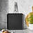 11.02 in. Non Stick Hard-Anodized Aluminum Square Grill Pan