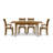 Sarah 4 - Person Solid Wood Top Four Leg Dining Set-16848869-37101028-39921237