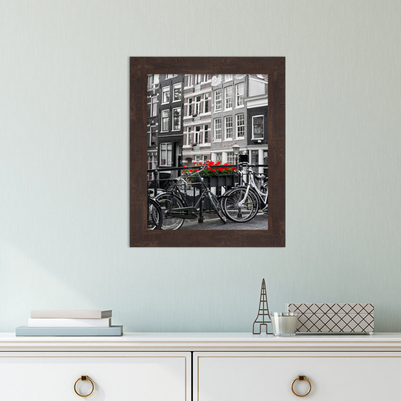 Cadre pour photo simple Noland, L 20 po x H 24 po, Brun foncé