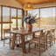 Dining Table with Wood Base