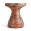 Tabouret à effet marbre rouge Monia avec table de bout en béton Brockway-703548462