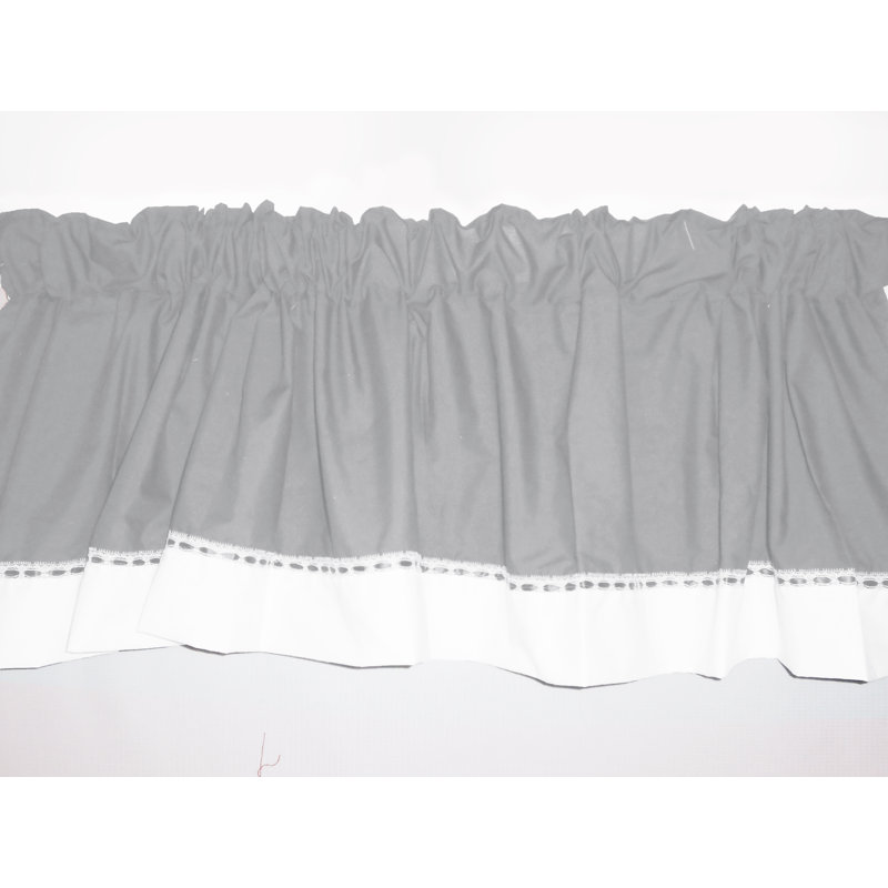 Cantonnière de fenêtre 72 "Colbie Regal, Gris