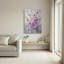 Ensemble de 1 tableau sur toile « Roses violettes »-129292197-129292200
