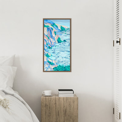 "Idéal vacances II" par Melissa Wang, reproduction d'art sur toile encadrée
