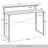 Metal Writing Desk With Shelf-874646599-874646597