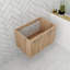 Base de meuble-lavabo flottant de 30 po avec porte à fermeture en douceur