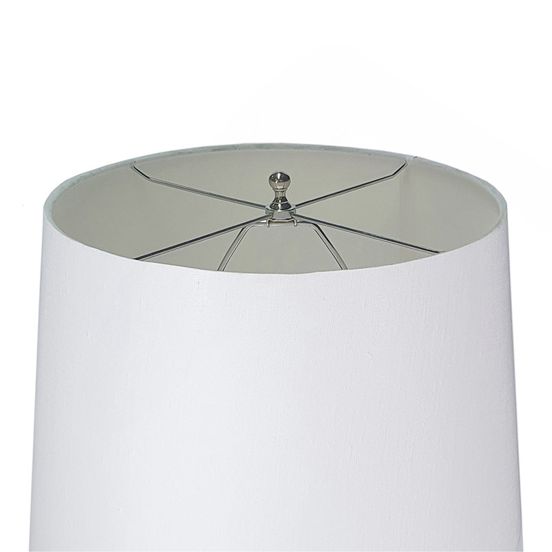 Lampe de table en verre D16x27 "