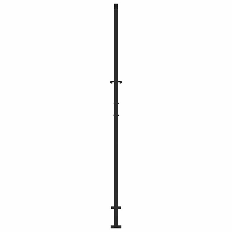 Weathering Steel Gate, Black, 105 x 205 cm